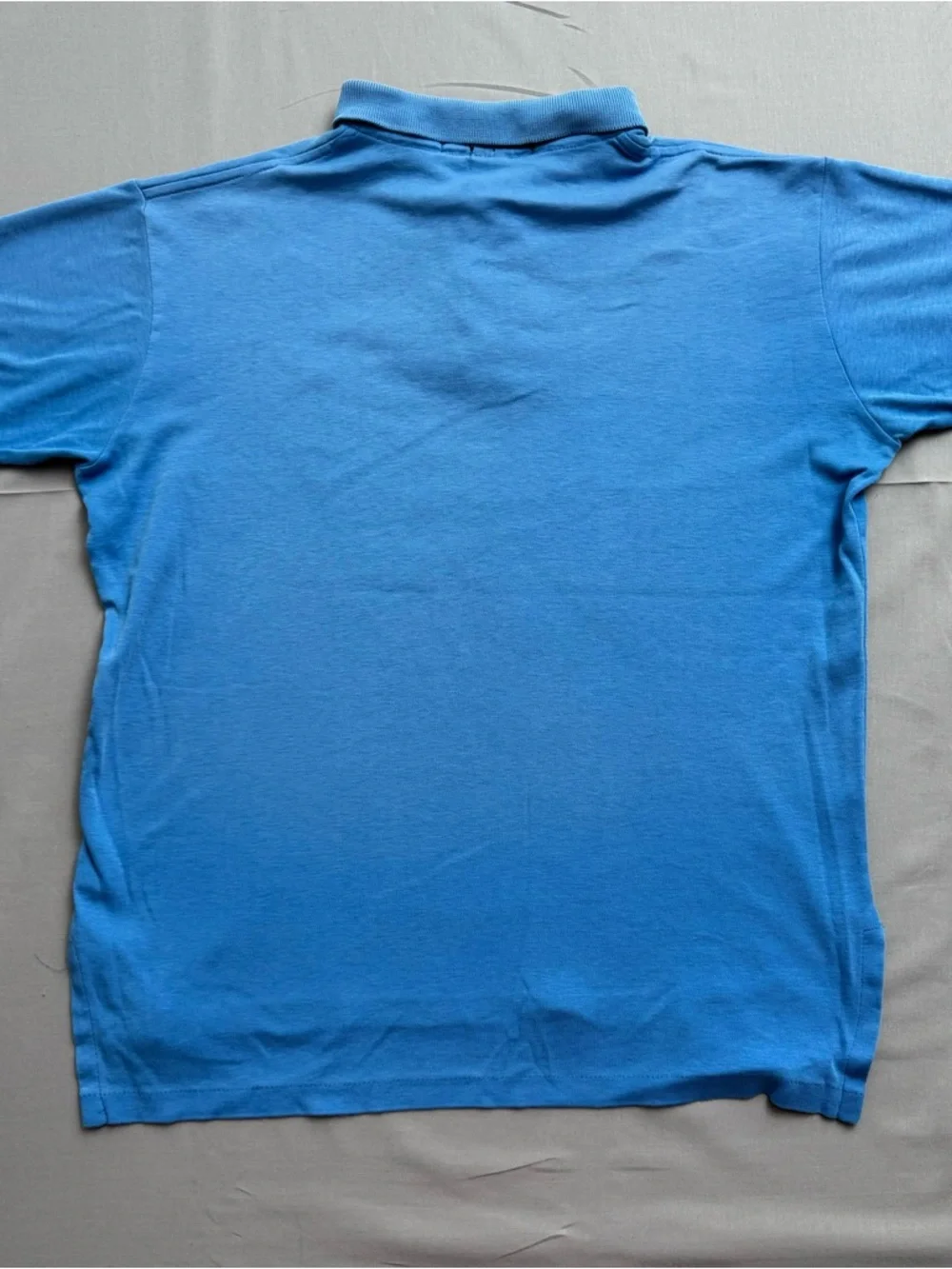 Polo Ralph Lauren Polo Shirt Blue Embroidered Logo Men's M Short Sleeve Cotton